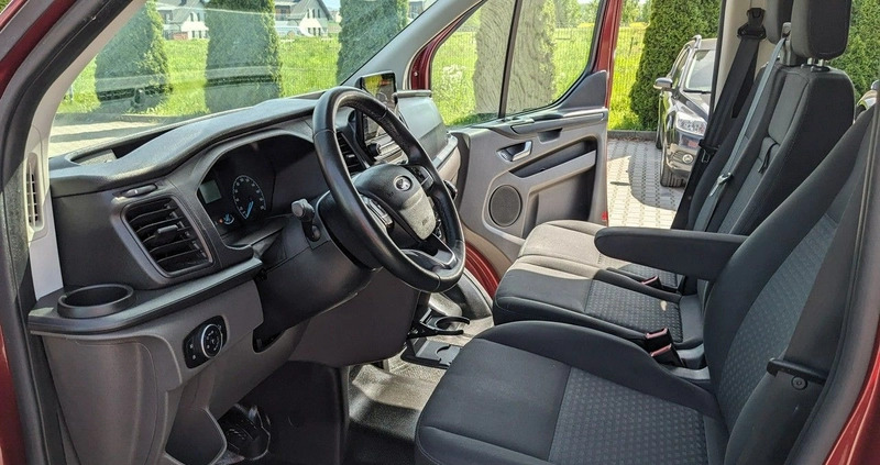 Ford Transit Custom cena 97000 przebieg: 94000, rok produkcji 2021 z Brzostek małe 121